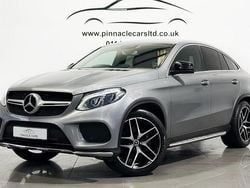 Silver Used 2016 Mercedes GLE350 AMG line Coupe | £23,950 (Fair price)