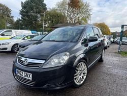 Black Used 2012 Vauxhall Zafira MPV | £2,495 (Good price)