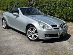Silver Used 2009 Mercedes SLK200 Cabriolet | £5,440 (A bit pricey)