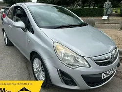 Silver Used 2012 Vauxhall Corsa Hatchback | £2,995 (Good price)