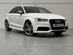 White Used 2015 Audi S3 Design Sedan | £13,795 (Fair price)