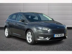 Grey Used 2018 Ford Focus Titanium Hatchback | £10,195 (Good price)