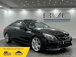 Black Used 2017 Mercedes E220 AMG line Coupe | £9,994 (Super price)