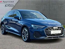 Blue Used 2025 Audi A3 e-tron S-Line Hatchback | £29,228 (Fair price)