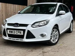 White Used 2013 Ford Focus Titanium Hatchback | £3,990 (Good price)