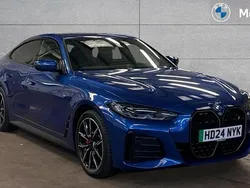 Portimao blue Used 2024 BMW i4 M Sport Sedan | £33,955 (Fair price)