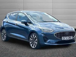 Blue Used 2022 Ford Fiesta Titanium X Hatchback | £16,091 (Fair price)