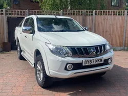 White Used 2017 Mitsubishi L200 Warrior Pickup | £9,499 (Good price)