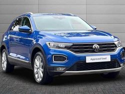 Blue Used 2022 VW T-Roc SEL SUV | £21,995 (Fair price)
