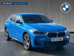 Blue Used 2022 BMW X2 M Sport SUV | £20,599 (Fair price)