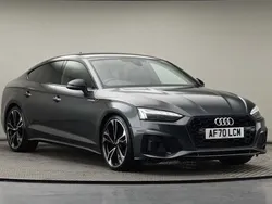 Daytona gray pearlescent Used 2020 Audi A5 Sportback Design Hatchback | £24,000 (Expensive)