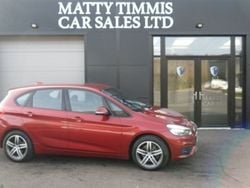 Red Used 2014 BMW 218 Sport Line MPV | £7,299 (Fair price)
