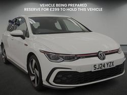 Pure white/pure white Used 2024 VW Golf VIII GTI Hatchback | £29,350 (Fair price)