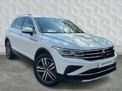 White Used 2022 VW Tiguan Elegance SUV | £26,650 (Fair price)