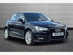 Black Used 2018 Audi A1 S-Line Hatchback | £9,750 (Fair price)