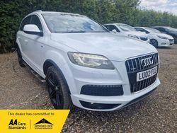 White Used 2012 Audi Q7 S-line plus SUV | £9,000 (Super price)