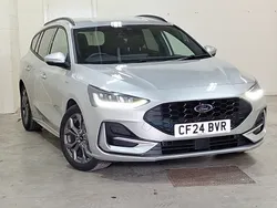 Silver New 2024 Ford Focus ST-Line Estate | £21,498 (Fair price)
