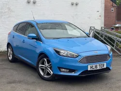 Blue Used 2016 Ford Focus Titanium Hatchback | £5,000 (Good price)
