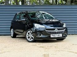 Black Used 2017 Vauxhall Corsa SRi Hatchback | £6,795 (Fair price)