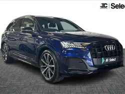 Blue Used 2021 Audi Q7 Black Edition SUV | £41,000 (Good price)