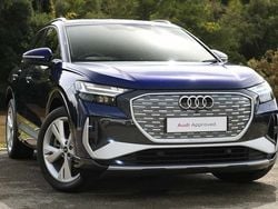 Blue Used 2024 Audi Q4 e-tron S-Line SUV | £34,995 (Good price)