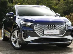 Blue Used 2024 Audi Q4 e-tron S-Line SUV | £34,995 (Good price)