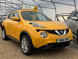 Yellow Used 2014 Nissan Juke Acenta SUV | £3,599 (Fair price)