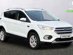 White Used 2018 Ford Kuga Zetec SUV | £9,899 (Good price)