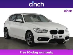 White Used 2017 BMW 120 Sport Line Hatchback | £14,989 (Good price)