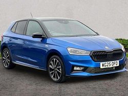 Race blue metallic black magic pearl effect Used 2025 Skoda Fabia Monte Carlo Hatchback | £20,684 (A bit pricey)