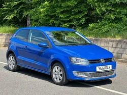 Blue Used 2012 VW Polo Match Hatchback | £3,390 (Fair price)