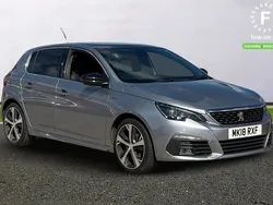 Grey Used 2018 Peugeot 308 GT-line Hatchback | £9,499 (Fair price)