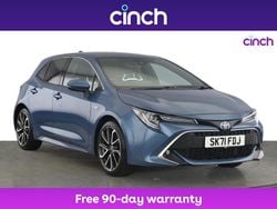 Blue Used 2021 Toyota Corolla Hatchback | £15,699 (A bit pricey)