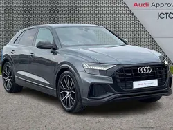 Grey Used 2022 Audi Q8 Black Edition SUV | £45,647 (Good price)