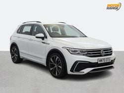White Used 2020 VW Tiguan R-line SUV | £21,895 (Fair price)