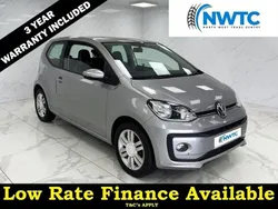 Silver Used 2017 VW up! high up! Hatchback | £6,495 (Fair price)