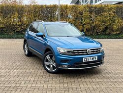 Blue Used 2017 VW Tiguan SEL SUV | £16,500 (Fair price)
