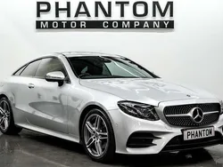 Silver Used 2019 Mercedes E220 AMG line Coupe | £18,490 (Fair price)