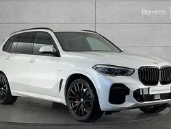 White Used 2022 BMW X5 M Sport SUV | £48,639 (Super price)