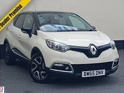 Ivory with diamond black roof Used 2016 Renault Captur Dynamique SUV | £8,850 (Good price)