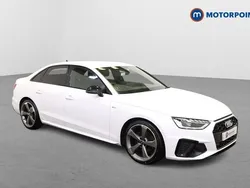 White Used 2021 Audi A4 Black Edition Sedan | £22,599 (Fair price)