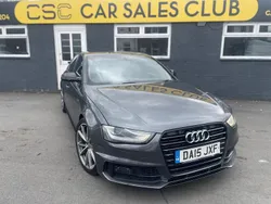 Grey Used 2015 Audi A4 Black Edition Sedan | £8,695 (A bit pricey)