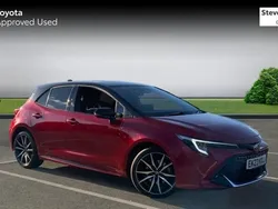 Red/black Used 2023 Toyota Corolla Sport Hatchback | £21,959 (Fair price)