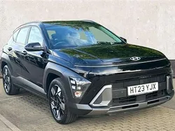Black Used 2023 Hyundai Kona Advanced SUV | £21,764 (Fair price)