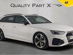 White Used 2020 Audi A4 Black Edition Estate | £17,639 (Fair price)