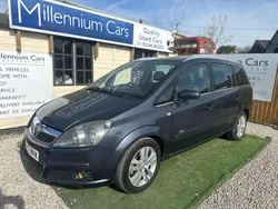 Blue Used 2007 Vauxhall Zafira Design Edition MPV | £1,795 (Fair price)