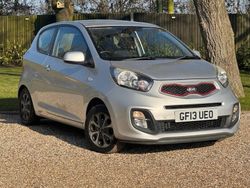 Silver Used 2013 Kia Picanto City Hatchback | £2,400 (Fair price)