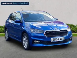 Blue Used 2024 Skoda Fabia SE L Hatchback | £18,011 (Fair price)