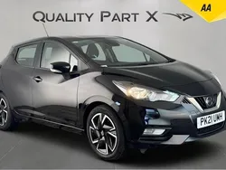 Black Used 2021 Nissan Micra Acenta Hatchback | £9,650 (Good price)