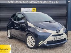 Blue Used 2015 Toyota Aygo x-press Hatchback | £4,390 (Fair price)
